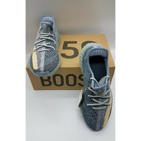 Adidas Yeezy Boost 350 V2 \'Ash Blue\' GY7657 main image 4